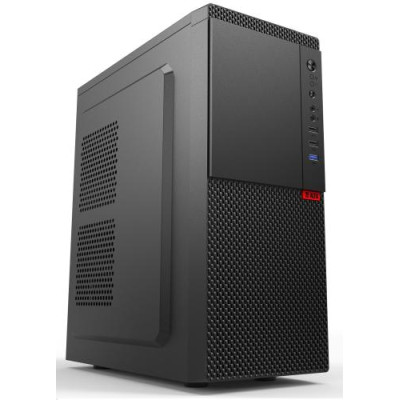 Корпус 2E ALFA (Е130), Black, без БЖ, Mid Tower, для ATX / Micro ATX / Mini ITX, 1x80 мм Fan (2E-E130)