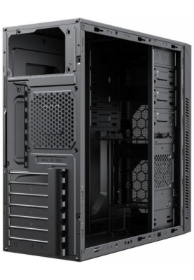 Корпус GameMax MT525-2U3TYC Black, 500 Вт, Mid Tower, ATX / Micro ATX / Mini ITX, 2хUSB 3.0, Type-C, 3x120 мм, 425х200х417 мм (MT525-2U3TYC-500B)