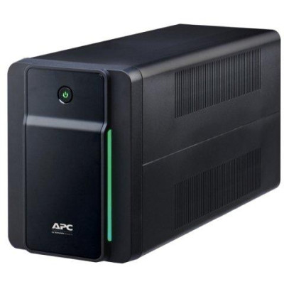 Джерело безперебійного живлення APC Back-UPS 2200VA, Black, 1200 Вт, 4xSchuko, AVR, захист RJ45, IP20, 190x140x390 мм, 12.3 кг (BX2200MI-GR)