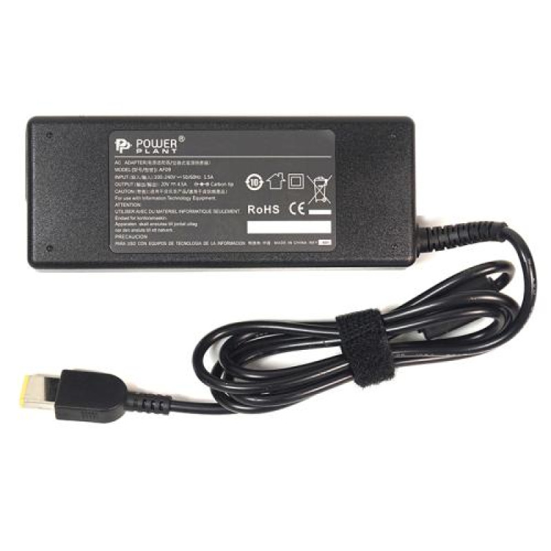 Блок живлення PowerPlant для ноутбуків IBM/Lenovo 20V, 4.5A, 90W, (Special) (IB90HSPE)