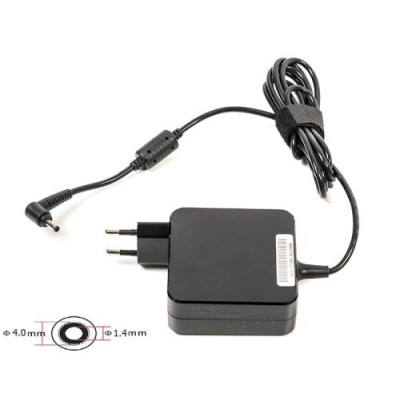 Блок живлення PowerPlant для ноутбуків Asus 19V, 3.42A, 65W, 4.0x1.35, wall mount (WM-AS65F4014)
