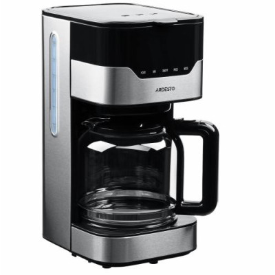 Кавоварка Ardesto FCM-D3100, Black/Silver, 900W, крапельна, 1.5л, дисплей, таймер, рег. міцності Кавоварка Ardesto FCM-D3100, Black/Silver, 900W, крапельна, 1.5л, дисплей, таймер, рег. міцності