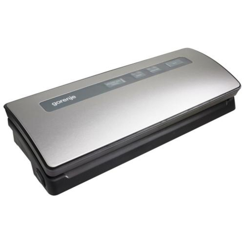 Вакуумний пакувальник Gorenje VS120E, Silver, 120W, електронне управління, функція запаювання та вакуумування