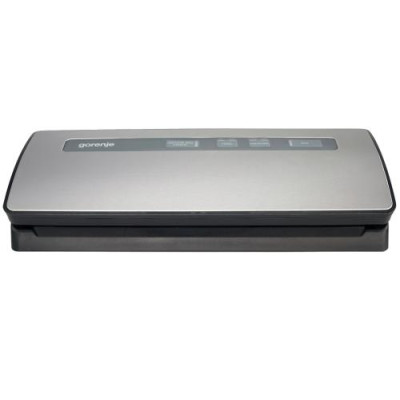Вакуумний пакувальник Gorenje VS120E, Silver, 120W, електронне управління, функція запаювання та вакуумування