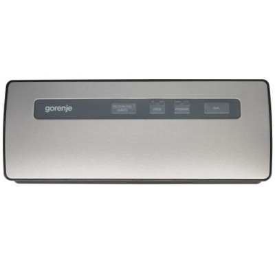 Вакуумний пакувальник Gorenje VS120E, Silver, 120W, електронне управління, функція запаювання та вакуумування