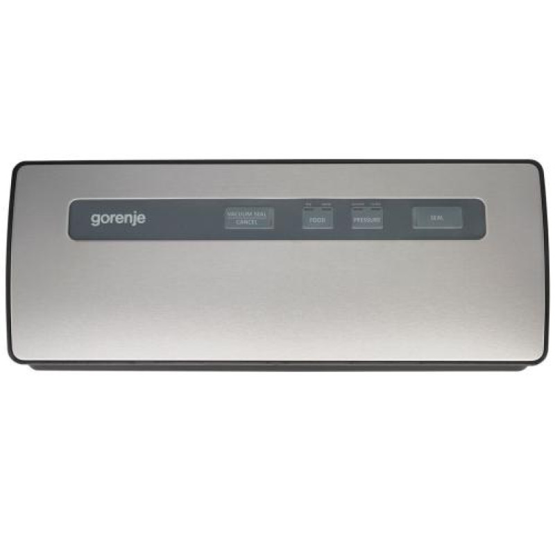 Вакуумний пакувальник Gorenje VS120E, Silver, 120W, електронне управління, функція запаювання та вакуумування
