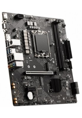 Мат.плата LGA1700, MSI PRO H610M-G DDR4, H610, 2xDDR4, Int.Video(CPU), 4xSATA3, 1xM.2, 1xPCI-E 16x 4.0, 1xPCI-E 1x 3.0, 1xM.2 (Key E), ALC897, I219V, 4xUSB3.2/6xUSB2.0, VGA/HDMI/DP, MicroATX