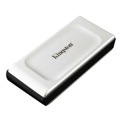 Зовнішній накопичувач SSD, 4Tb, Kingston XS2000, Grey, Type-C 3.2 (Gen 2), 2000 / 2000 Мб/с, до комплекту входить гумовий чохол (SXS2000/4000G)