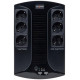 Джерело безперебійного живлення LogicPower LP-850VA-6PS Black, 850 ВА, 595 Вт, лінійно-інтерактивний, AVR, 6 розетки (Schuko), USB Type-A x 2, батарея 12В/8Аг x 1 шт, пластиковий корпус