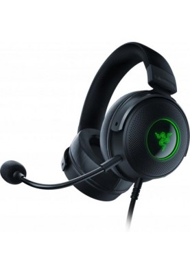 Навушники Razer Kraken V3 Black, USB, шнур 1.3 м, мікрофон (RZ04-03770200-R3M1)