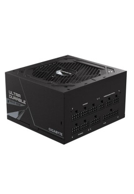 Блок живлення 850 Вт, Gigabyte UD850GM, Black, модульний, 120 мм, PFC, 80 Plus Gold, MB: 20+4 pin, CPU: 2 x 4+4 pin, VGA: 4 x 6+2 pin, 3xMolex / 1xFDD / 8xSATA, Захист: OVP/OPP/SCP/UVP/OCP/OTP (GP-UD850GM)