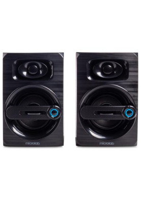 Колонки 2.0 Microlab B23, Black, 2 x 3 Вт, МДФ / пластик, живлення від USB