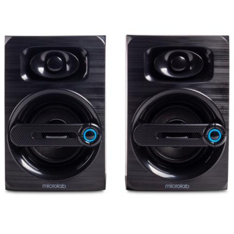 Колонки 2.0 Microlab B23, Black, 2 x 3 Вт, МДФ / пластик, живлення від USB