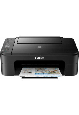 БФП струменевий кольоровий A4 Canon TS3340, Black, WiFi, 1200x4800 dpi, до 7.7/4 стор/хв, монохромний РК-екран 3.8 см, USB, картриджі PG-445 / CL-446 (3771C007)