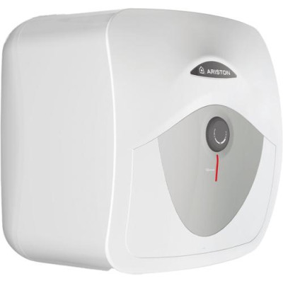 Водонагрівач Ariston ANDRIS RS 15/3 (3100633), White, 1200W, 15л, накопичувальний, над мийкою, механічне керування, нагрівальний елемент трубчастий, компактний розмір, магнієвий анод