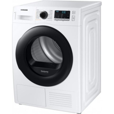 Сушильна машина Samsung DV90TA040AE/UA, White, 9 кг, 14 програм, дисплей, з тепловим насосом, внутрішнє освітлення барабану, A++, 85x60x60 см