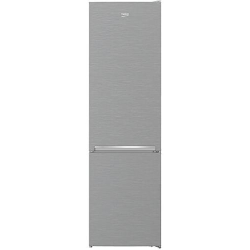 Холодильник Beko RCNA406I35XB, Grey, двокамерний, загальний об'єм 388L, корисний об'єм 253L/109L, NeoFrost, клас енергоспоживання А++, внутрішній дисплей, 202.5x59.5x67 см