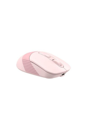 Миша A4Tech Fstyler FB10C, Pink, USB, бездротова, оптична, BT+RF (Combo), 1200/1600/2000/2400 dpi, 125 Hz, 4 кнопки, вбудований Li акумулятор