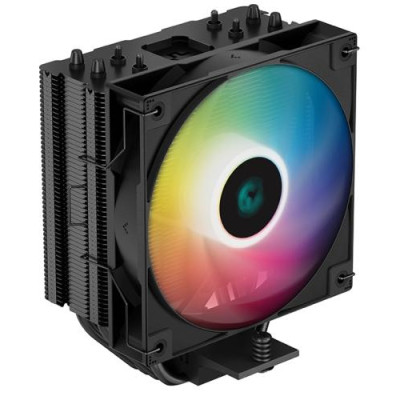 Кулер для процесора Deepcool AG400 BK ARGB, алюміній, 1x120 мм, для Intel 115x/1200/1700/775, AMD AMx/FMx