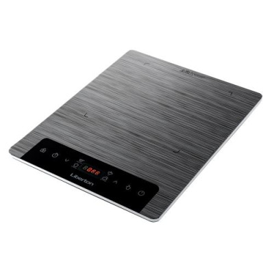 Настільна плита Liberton LIC-3707, Grey, 2000W, індукційна, 8 режимів, 1 конфорка, керування сенсорне, склокераміка, 2 автоматичні програми, дисплей, таймер
