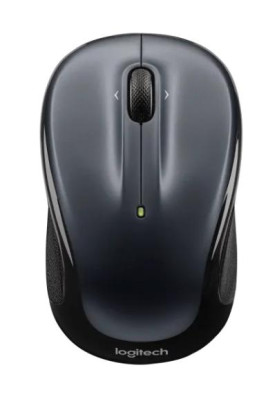 Миша бездротова Logitech M325s, Dark Silver, USB (2.4 GHz), 1000 dpi, 5 кнопок, 1xAA (910-006825)