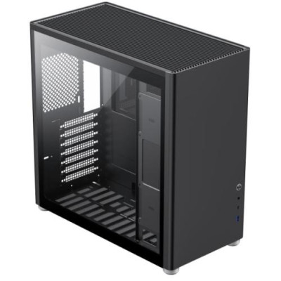Корпус GameMax Spark Pro Black, без БЖ, Mid Tower, ATX / Micro ATX / Mini ITX, 1хUSB 3.0, 1хType-C, 413х204х398 мм, 4.7 кг