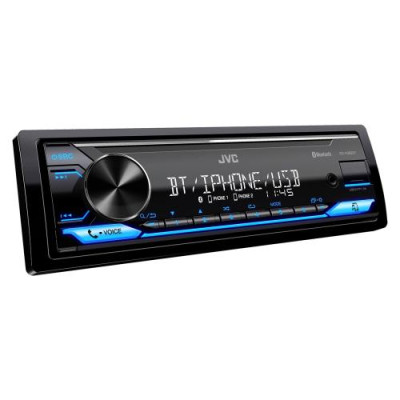 Автомагнітола JVC KD-X382BT USB, Bluetooth, 1 Din, підсвічування Blue
