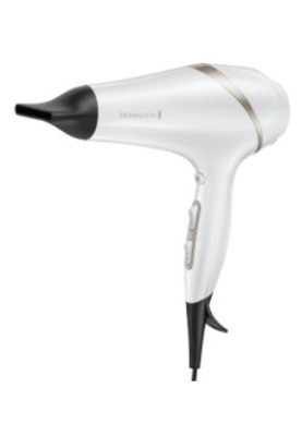 Фен Remington AC8901 Hydraluxe, White, 2300W, 3 режими, 2 швидкості, подача холодного повітря, 2 насадки-концентратори, насадка-дифузор
