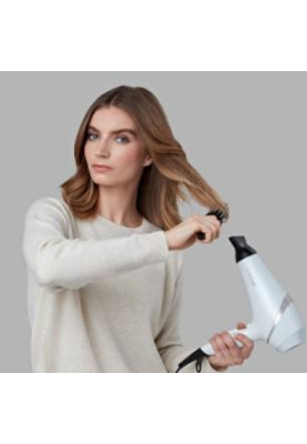 Фен Remington AC8901 Hydraluxe, White, 2300W, 3 режими, 2 швидкості, подача холодного повітря, 2 насадки-концентратори, насадка-дифузор
