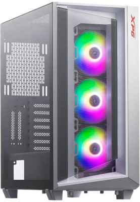 Корпус ADATA XPG CRUISER White, без БЖ, Mid Tower, для EATX / ATX / Micro-ATX / Mini-ITX / CEB / EEB, 3x120 мм XPG VENTO ARGB, VGA до 380 мм / CPU до 170 мм, бічна панель із загартованого скла 4 мм (CRUISERST-WHCWW)