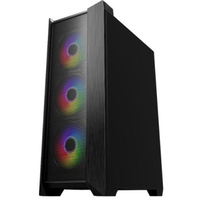 Корпус Frontier Asaro 205A Middletower Black без БЖ ATX/mATX USB3.0*2+USB2.0*2+ HD audio