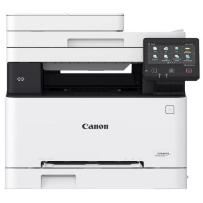 БФП лазерний кольоровий A4 Canon MF657Cdw, Grey, WiFi, 1200x1200 dpi, дуплекс, факс, до 21 стр/хв, сенсорний РК-екран 12.7 см, USB / Lan, картриджі Canon 067 (5158C014)
