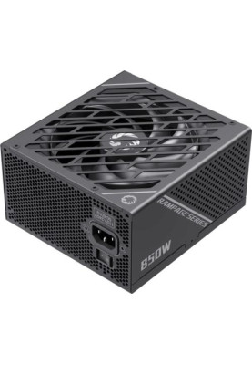Блок живлення 850 Вт, GameMax GX-850 PRO BK, Black, модульний, 80+ Gold, Active PFC, 13.5 см, 3xMolex / 6xSATA / 1x16-pin / 4x6+2-pin / 1x20+4-pin / 2x4+4-pin, захист OVP / UVP / SIP / OCP / OLP / OPP / SCP