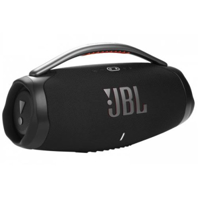 Колонка портативна 2.1 JBL Boombox 3, Black, 2x50 Вт + 80 Вт, Bluetooth, поликарбонат/металл, управление сверху
