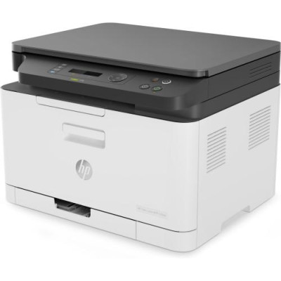 БФП лазерний колірний A4 HP Color Laser MFP 178nw, Grey, WiFi, 600x600 dpi, до 18 стор/хв, ЖК-дисплей, USB/Lan, картриджі 117A (4ZB96A)