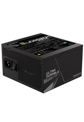 Блок живлення 850 Вт, Gigabyte UD850GM PG5, Black, модульний, 80+ Gold, 120 мм, 4xMolex / 8xSATA / 4x6+2-pin / 1x16-pin / 2x4+4-pin / 1x20+4-pin, захист OVP / OPP / SCP / UVP / OCP / OTP (GP-UD850GM PG5)