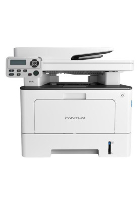 БФП лазерний ч/б A4 Pantum BM5100ADW, White, WiFi, 1200x1200 dpi, дуплекс, до 40 стор/хв, дворядковий РК-екран, USB / Lan, картридж TL-5120 / DL-5120