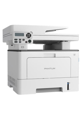 БФП лазерний ч/б A4 Pantum BM5100ADW, White, WiFi, 1200x1200 dpi, дуплекс, до 40 стор/хв, дворядковий РК-екран, USB / Lan, картридж TL-5120 / DL-5120