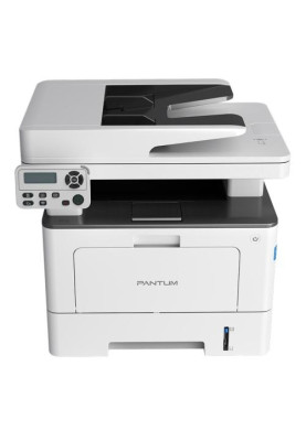 БФП лазерний ч/б A4 Pantum BM5100ADW, White, WiFi, 1200x1200 dpi, дуплекс, до 40 стор/хв, дворядковий РК-екран, USB / Lan, картридж TL-5120 / DL-5120