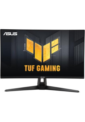 Монітор 27" Asus TUF Gaming VG27AQA1A, Black, WLED, VA, 2560x1440 (16:9), 1 мс, 170 Гц, 300 кд/м², 3000:1, 178°/178°, 2xHDMI/DP, 2x2 Вт, VESA 100x100 мм, FreeSync Premium (90LM05Z0-B05370)