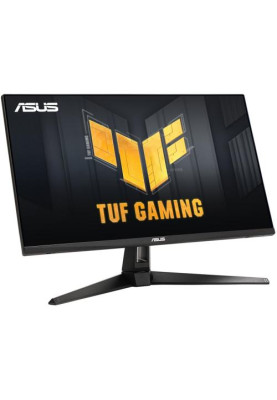 Монітор 27" Asus TUF Gaming VG27AQA1A, Black, WLED, VA, 2560x1440 (16:9), 1 мс, 170 Гц, 300 кд/м², 3000:1, 178°/178°, 2xHDMI/DP, 2x2 Вт, VESA 100x100 мм, FreeSync Premium (90LM05Z0-B05370)