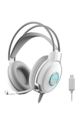 Навушники A4Tech Fstyler FH300U White, мікрофон, USB, накладні, кабель 2.0 м
