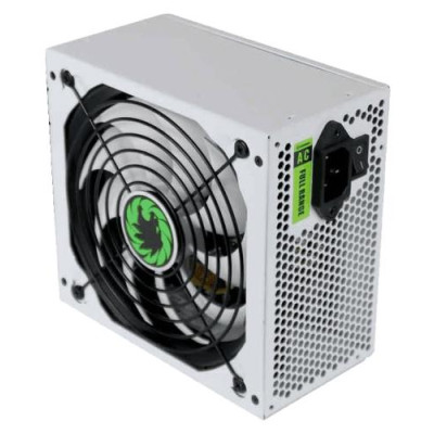 Блок живлення 550 Вт, GameMax GP-550, White, 80+ Bronze, Active PFC, 14 см, 3xMolex / 5xSATA / 1x6+2-pin / 1x4+4-pin / 1x20+4-pin, захист OVP / UVP / SIP / OCP / OLP / OPP / SCP