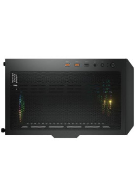 Корпус Cougar Duoface RGB Black, без БЖ, ATX / Micro ATX / Mini ITX, USB 3.0 x2, USB 2.0 x1, RGB підсвічування, 2x140 ARGB, 1x120 ARGB, загартоване скло, 230x491x386 мм