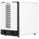 Сушарка овочів та фруктів Ardesto FDB-1138, White, 550W, керування механічне з відображенням режимів на дисплеї, 10 лотків + 1 решітка, таймер 1-48год, діаметр сушильного піддону 23см, діапазон температур 40-70°C, захист від перегріву