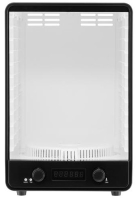 Сушарка овочів та фруктів Ardesto FDB-1138, White, 550W, керування механічне з відображенням режимів на дисплеї, 10 лотків + 1 решітка, таймер 1-48год, діаметр сушильного піддону 23см, діапазон температур 40-70°C, захист від перегріву