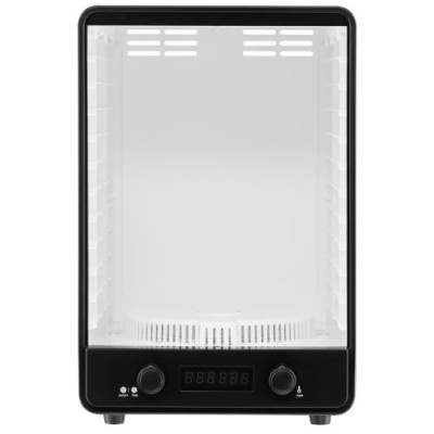 Сушарка овочів та фруктів Ardesto FDB-1138, White, 550W, керування механічне з відображенням режимів на дисплеї, 10 лотків + 1 решітка, таймер 1-48год, діаметр сушильного піддону 23см, діапазон температур 40-70°C, захист від перегріву