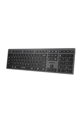 Клавіатура бездротовa A4tech FBX50C Grey, Bluetooth/2.4 ГГц, Fstyler Compact Size keyboard, USB, 300 мАгод