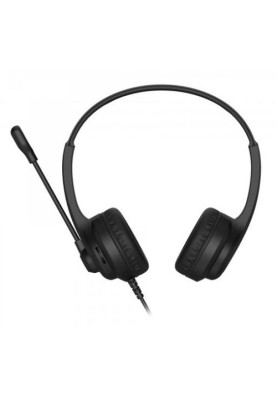 Навушники A4Tech HU-8, Black, USB, поворотний мікрофон з шумозаглушенням, динаміки 40 мм, 100 дБ, 32 Ом, 1.8 м