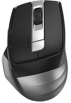 Миша A4Tech Fstyler FB35CS, Smoky Grey, USB, бездротова безшумна, оптична, BT+RF (Combo), 1200/1600/2000/2400 dpi, 125 Hz, 6 кнопок, вбудований Li акумулятор